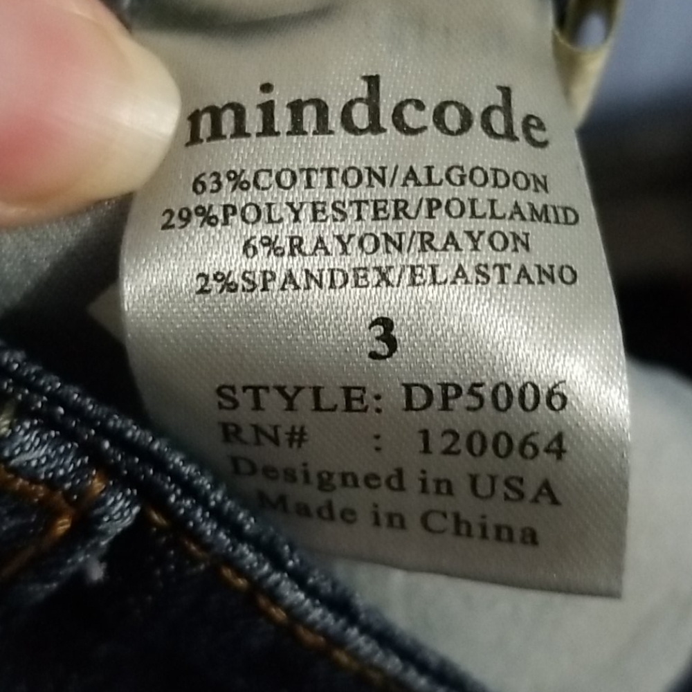 Mind Code 3 Distressed Jeans - Picture 6 of 9